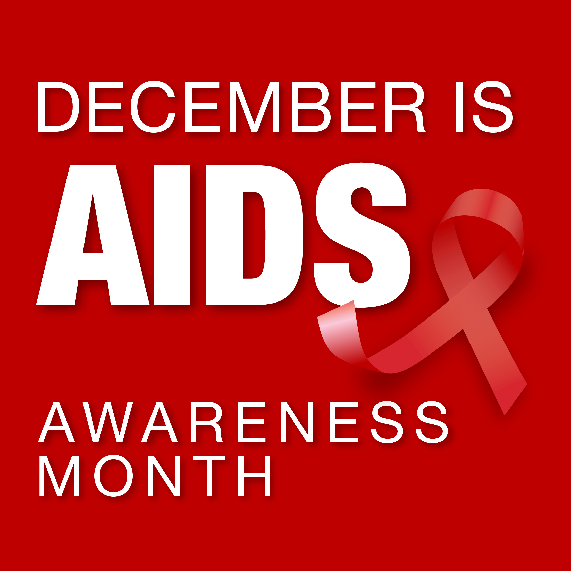 December is AIDS Awareness Month  Sun Country Medical Equipment