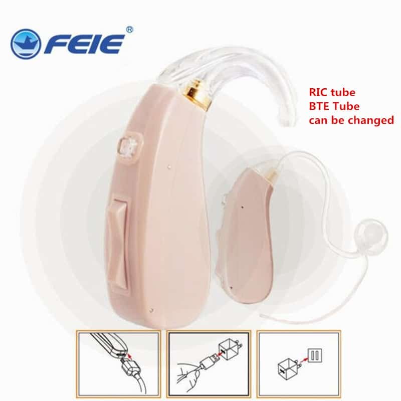 Digital Hearing Aid Rechargeable for Young People Moderate to Severe ...