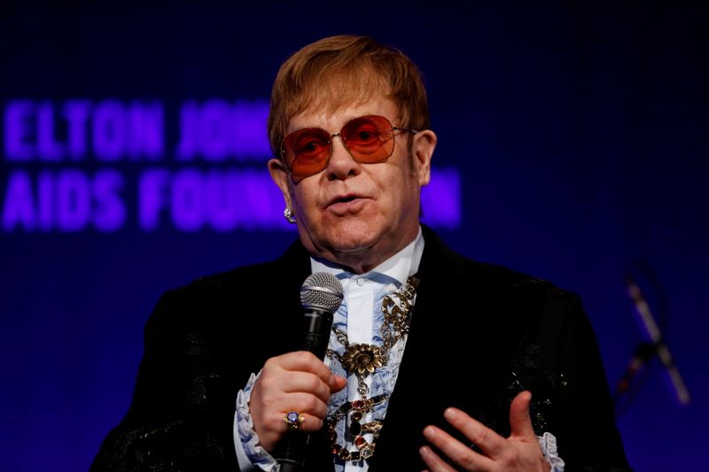 Elton John condemns rapper DaBaby for comments