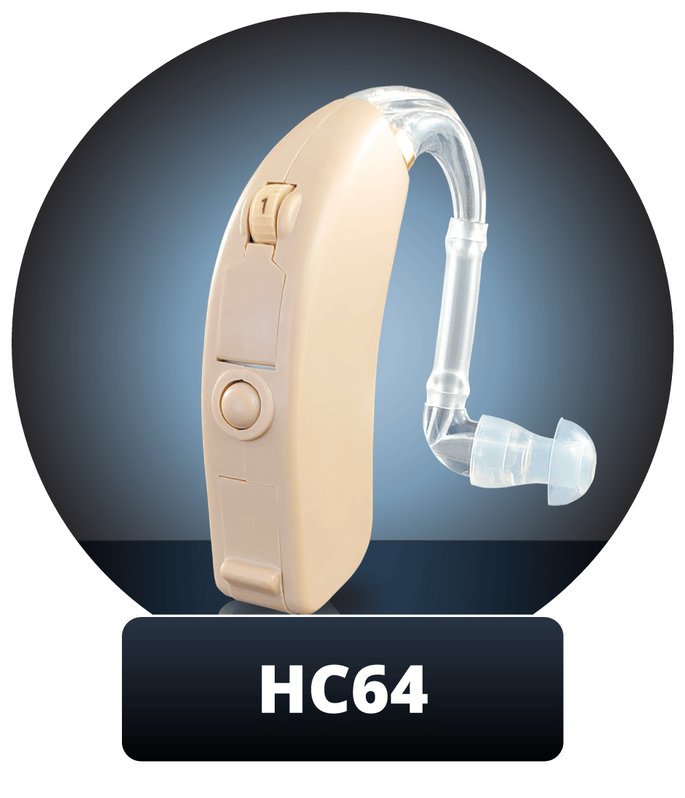HearClear HC64 Battery Operated Hearing Aid