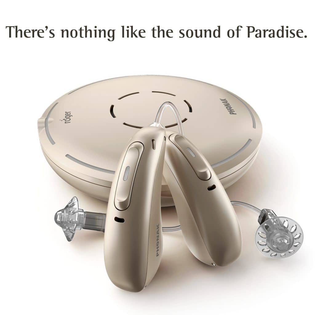 Phonak Audeo Paradise (P) 70 Rechargeable RIC Hearing Aid