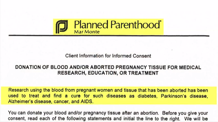 Planned Parenthood Caught Lying: Falsely Said Aborted Baby ...