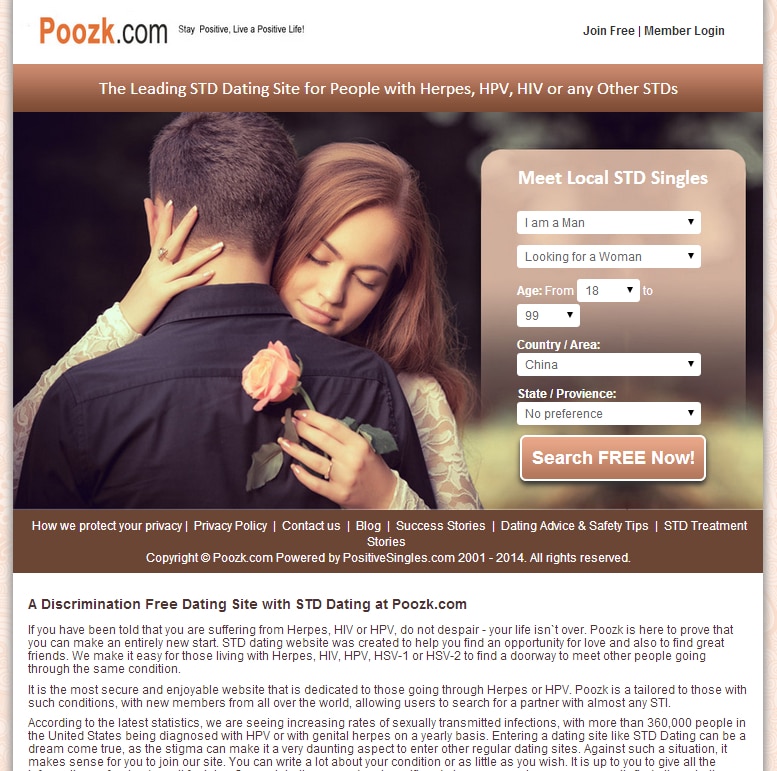 Poozk Online Dating Has Been Launched for People With Any Type of STD