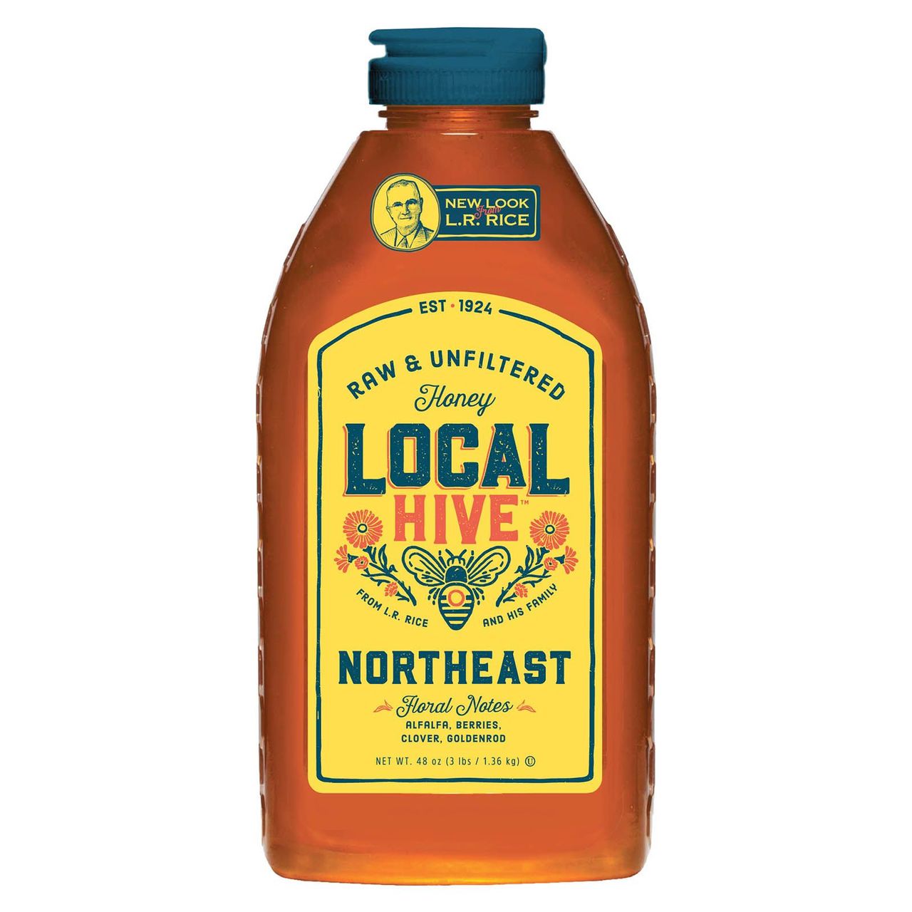 Product of Local Hive Northeast Raw and Unfiltered Honey, 48 oz ...