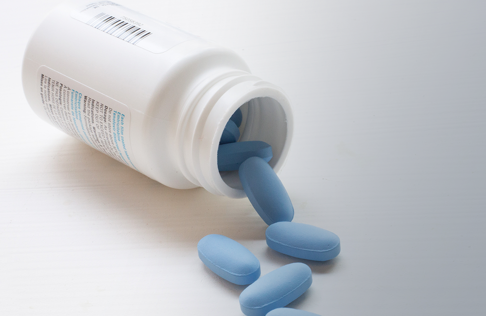 What are the side effects of Truvada used for PrEP?