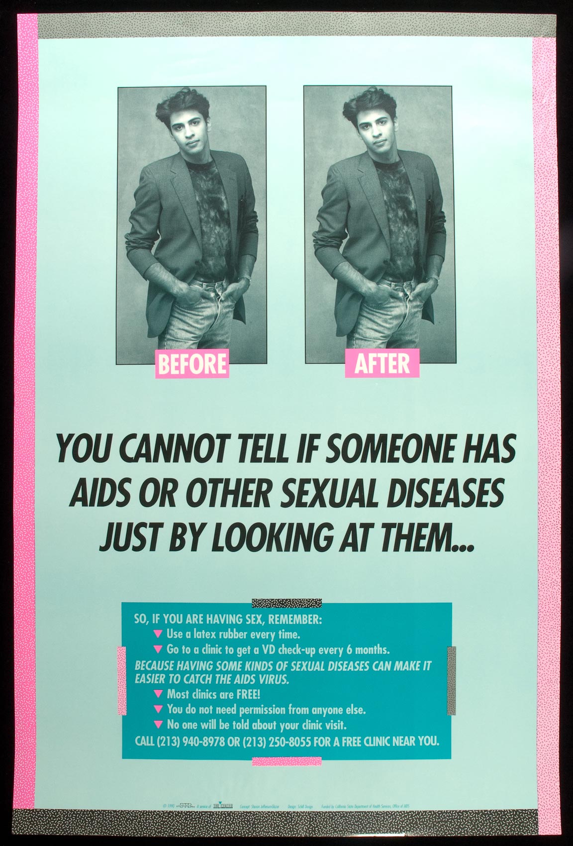 You cannot tell if someone has AIDS . . .